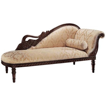 Design Toscano Swan Fainting Couch: Right GR305R